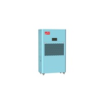 Déshumidificateur industriel 220-230V avec affichage numérique, drainage direct, roulettes pivotantes, pour entrepôt, sous-sol, usine