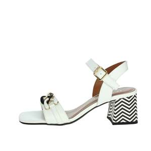Donna Serena Women's <b>Heeled</b> Sandal Black 065649DP - Product Image 1