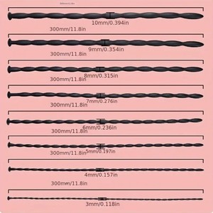 Ensemble de dilatateurs urétraux en silicone imperméable YEQU de 8 pièces avec bouchon de pénis solide pour l'<span class=keywords><strong>insertion</strong></span> uréthrale masculine, jouets sexuels pour adultes - Product Image 6