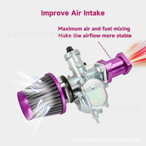 Colector de Admisión Predator de 212cc, Aleación de Aluminio Morado, Kit de Reparación y Reemplazo - Product Image 3