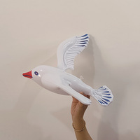 Vente en gros gonflable oiseau flamant rose perroquet mouette Mew jouets pour décorations de fête ballon animal gonflé pour enfants cadeau