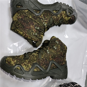 Bottes de randonnée mi-hautes camouflage Russie TSB07 pour hommes – Chaussures d'entraînement - Product Image 1