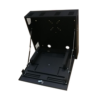 Boîte de sécurité pour DVR/NVR en acier de calibre 16, robuste, avec ventilateur, 18'' x 18'' x 5''