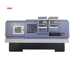 China Factory Price Customizable Double Head CNC Lathe two chuck lathe automatic lathe head with Dual System