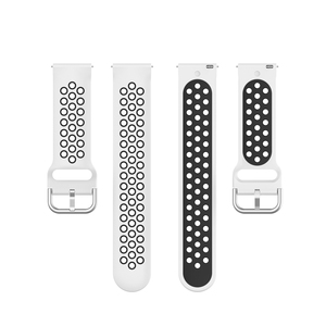Bracelet de montre en silicone sport 20mm 22mm pour galaxy Watch Active/pour <span class=keywords><strong>Huami</strong></span> <span class=keywords><strong>Amazfit</strong></span> - Product Image 6