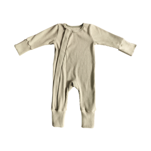 Nouveau <span class=keywords><strong>pyjama</strong></span> côtelé de style long pour enfants Vif et léger plein de vitalité et de vivacité Barboteuses mignonnes et adorables pour bébés - Product Image 3