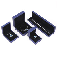 Vente en gros de couleurs de logo personnalisées Vernis mat lumineux à LED Boîtes d'emballage pour bijoux Boîte cadeau pour bague boucle d'oreille pendentif