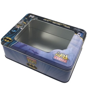 Sang Trọng Tùy Chỉnh Số Lượng Lớn Giáng Sinh Cookie Tins Chất Lượng Cao Rỗng Hộp Kẹo Hot Bán Lớn Rõ Ràng Tins Nhà Sản Xuất - Product Image 5