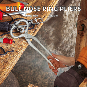 Pinza para Anillas Nasales de Ganado, Duradera y de Venta Caliente, para Montaje Veterinario en Ganado Bovino y Vacuno - Product Image 2