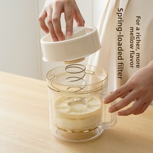 Leite Filtre à yaourt DIY transfrontalier en acier inoxydable 304 pour yaourt grec épais, lait de soja, <span class=keywords><strong>fromage</strong></span> et séparateur de lactosérum - Product Image 2