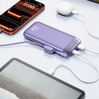 Z5 Mini Power Bank 10000mAh Slim Portable USB-C Baterai Eksternal 22.5W Pengisian Cepat untuk Penggunaan Darurat di Luar Ruangan