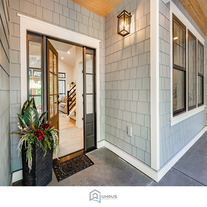 Factory-made Modern Luxury Solid Wood Anti-Theft Security <strong>Doors</strong> With 5-year Warranty Customizable For Apartment Hotel Villa Use - Product Image 5