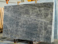 SH STONE Luxe Brésil Quartzite Naturel Bleu Taj Dalles Décoration Intérieure Revêtement Mural en Pierre Bleue Panneau de Vanité pour Salle de Bain