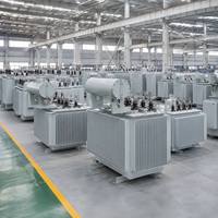 Transformador de Distribución Sumergido en Aceite con Cambiador de Tomas Fuera de Circuito, Certificado ANSI C57, UL e ISO, Personalizado, 33kV 2500kVA