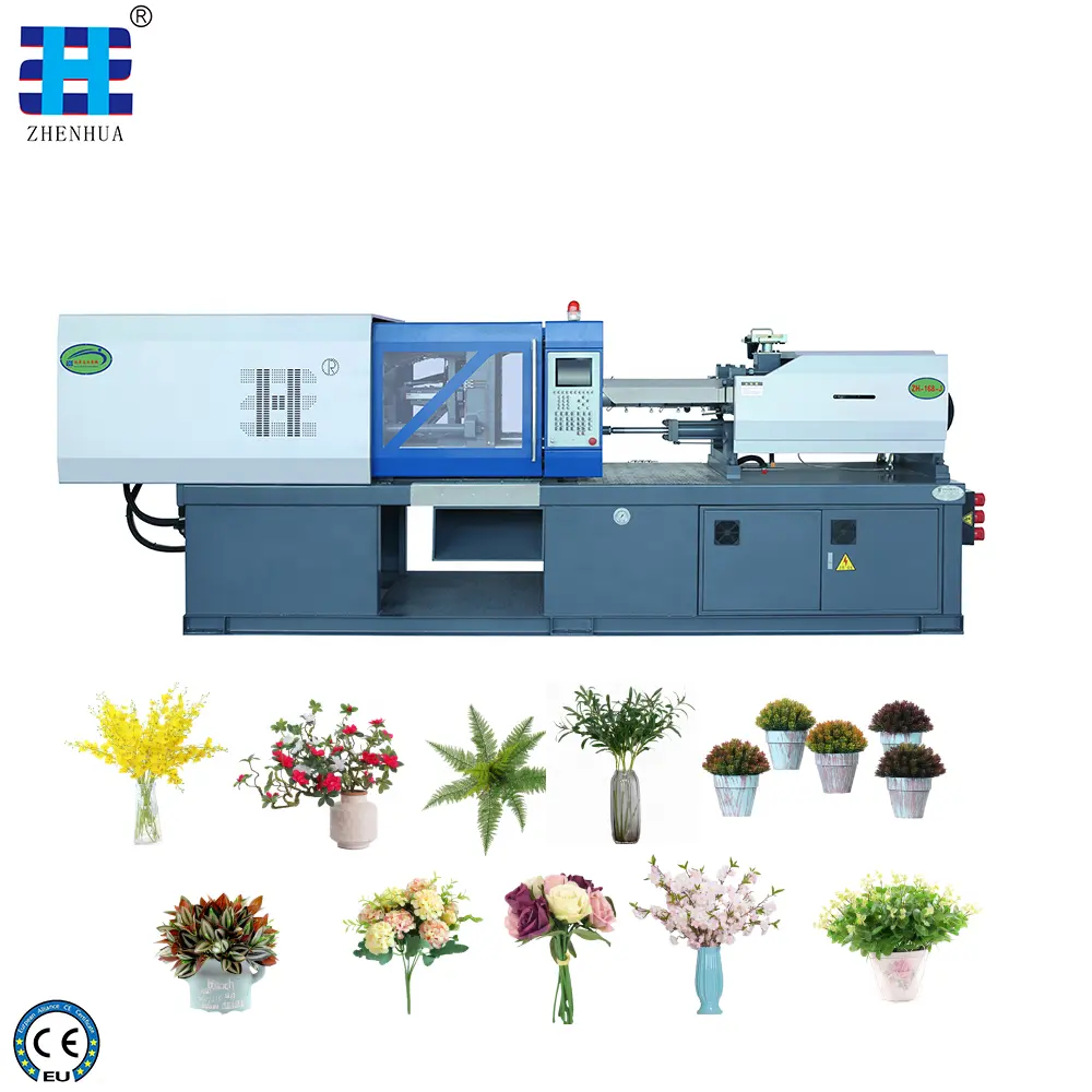 Zhenzhua-máquina de moldeo por inyección para fabricación de flores artificiales de plástico, fabricación de ramas de plantas de plástico