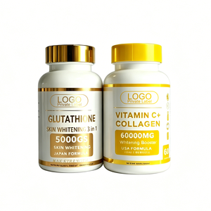 OEM Private Label L-Glutathione, Vitamin C & Collagen Natural Skin Whitening Capsules for Beauty Brightening - Product Image 1