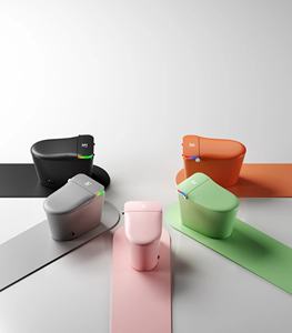 <span class=keywords><strong>Toilette</strong></span> Bidet One Piece Intelligente <span class=keywords><strong>Exclusive</strong></span> avec Capteur Automatique <span class=keywords><strong>Toilette</strong></span> Intelligente en Céramique pour Salle <span class=keywords><strong>de</strong></span> Bain - Product Image 1