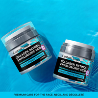 Soins de la peau Anti-âge Anti-âge Hydratant Acide Hyaluronique Collagène Rétinol Crème Visage pour le Visage Cou Crème de Jour et de Nuit