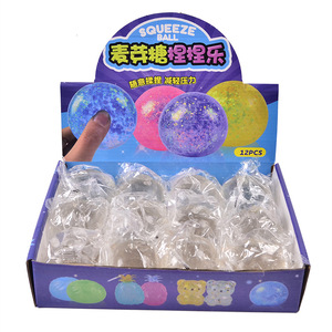Schylling Glitter Squishy Squeeze Sensory Stress Relief Fidget Toy Square Game Slow Raised Uncompressed Maltose Mochi Unisex - Product Image 3