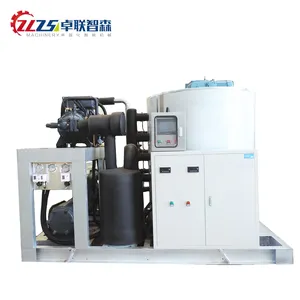 Maker Slicing Machine Snow Sea Salt Water Flake Ice Making Machines 5000Kg For Fish Seafood Market