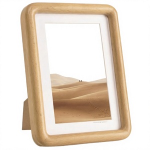 ZUQA YL-<b>FRAME</b>-001 Wooden Eco-friendly Classic Solid Walnut Wood Photo <b>Frame</b> with Glass Front for <b>Wall</b> and Tabletop Home Office - Product Image 4