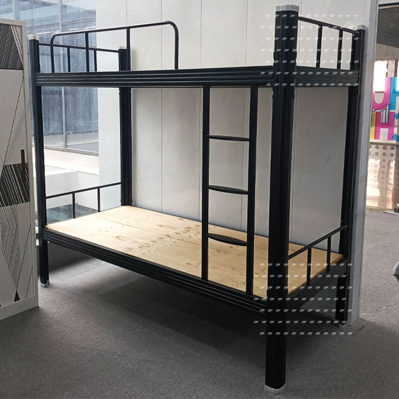 Noir - Cadre de lit + Planche de lit