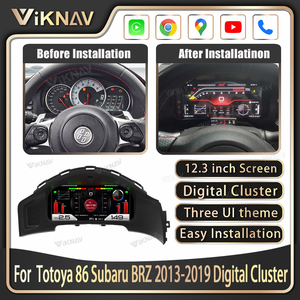ชุดหน้าปัดดิจิตอลระบบ Linux สำหรับ Toyota 86 Subaru BRZ ปี 2013-2019 หน้าจอ LCD พร้อมพอร์ต USB วัดความเร็วรถยนต์ - Product Image 2