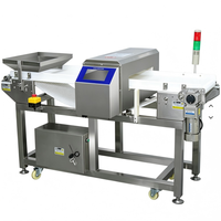 Détecteur de métaux alimentaire à grande vitesse avec alarme et dispositif de rejet pour ligne de production de snacks et biscuits