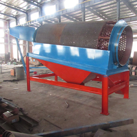 Industrie sol sable or mines trommel rotatif tambour tamis tamis machine