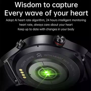 Nuevo reloj inteligente QW33 Bw0382 de alta calidad para hombres, relojes deportivos para Fitness para Android Ios, reloj inteligente Montre Intelligente Hombre - Product Image 3