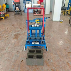 Superventas India moldeado de alta presión varios tamaños y formas de bloques, máquina de fabricación de ladrillos móvil pequeña multiusos - Product Image 4