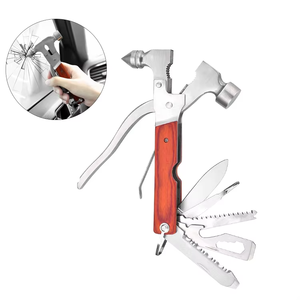Machiniste en acier inoxydable OEM personnalisé marteau survie d'urgence voiture brise-vitre Multitool bricolage Camping outil - Product Image 1
