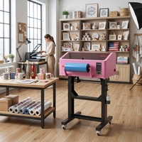 Impresora UV DTF EraSmart Rosa A3 con Tinta Blanca para Carcasas de Teléfono, Botellas de Agua, Adhesivos Acrílicos y Transferencia