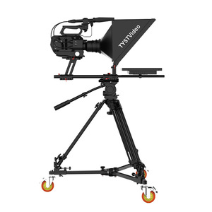 Téléprompteur de studio 22 pouces en aluminium, prise en charge multilingue, utilisation intérieure/extérieure, TYSTVideo, 1 an de garantie, haute luminosité - Product Image 3