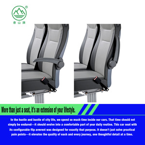 Fabrika Çıkışlı PAGF Ticari Otobüs Koltuğu, Emniyet Kemeri ve Yumuşak Baş Dayama Minderi ile - Product Image 5