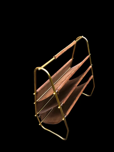 Étagères à livres en cuir véritable, organiseur de documents, qualité supérieure, fabrication artisanale, cuir durable, design élégant, compartiments spacieux - Product Image 4