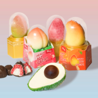 Barre de crème glacée à la liqueur de chocolat Saveur d'enfance nostalgique avec remplissage riche en chocolat et sans alcool