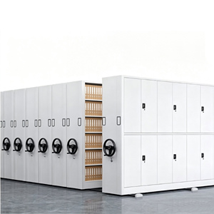 Étagère mobile compacte moderne en acier électrique pour classement intelligent, pour l'extérieur, les écoles, les hôtels, les archives mobiles et les bibliothèques - Product Image 2