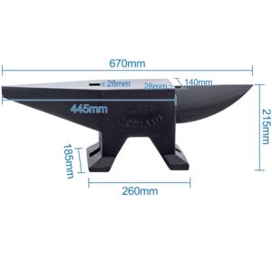<span class=keywords><strong>T</strong></span>ùy Chỉnh Giả Mạo Thép Đe 132bl 50Kg 60Kg 80Kg 100Kg Dụng Cụ Tay Cho Thợ Rèn OEM Trung Quốc Đúc Thép Bền" - Product Image 2