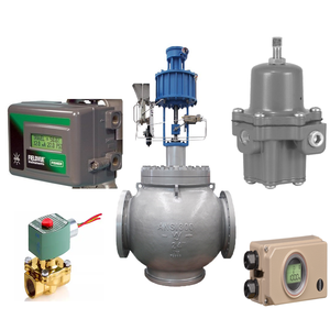 Vanne de commande pneumatique Wuzhong ATS avec régulateur de pression et filtre 67CFR et positionneur de vanne Fisher DVC2000 - Product Image 1
