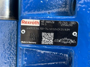 R900974758 4WRZE16E150-7X/6EG24EK31/A1M ISO 4401 วาล์วควบคุมทิศทางแบบสัดส่วนสองขั้นตอนชนิดควบคุมด้วยไพล็อต พร้อม OBE - Product Image 4