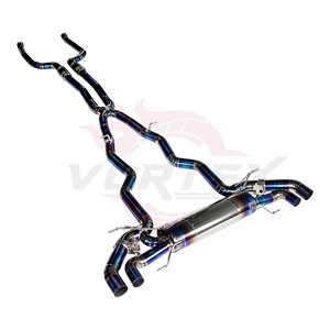 Système d'échappement en titane Vortex Performance compatible avec BMW M760Li 6.6T V12 2018-2024, mise à niveau sonore Valvetronic, tuyau de réglage Catback - Product Image 3