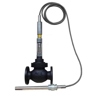 Válvula Reguladora de Acero al Carbono DN50 Tipo Pistón Piloto con Brida de Ajuste para Alta Temperatura - Product Image 2