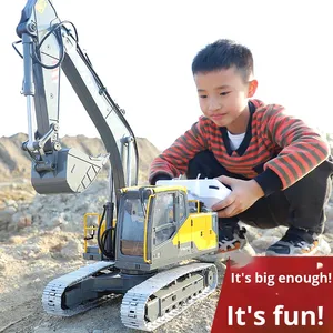 Double Eagle E010 Excavadora de Ingeniería con Barra de Tornillo de Aleación, Totalmente Metálica, Eléctrica, Coche RC - Product Image 2