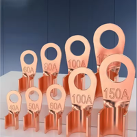 Connecteur de câble épais en cuivre violet de haute qualité, série OT 3A-1000A, pour presse-étoupe et cosses de câble, vente en gros à prix abordable