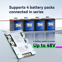 Sistema de gestión de batería con equilibrio para paquete de batería de litio Lifepo4 Bms, 12V, 5A, 10A, 15A, 20A, 30A, 50A, 80A, 100A