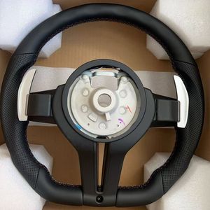 <span class=keywords><strong>Volant</strong></span> en cuir pour BMW Série 3 Série 5 pour M3 M4 M5 M6 F30 F10 F15 F36 F01 F20 F22 F25 F31 F32 E70 E71 E90 X6 - Product Image 3