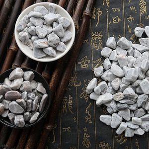 친환경 부드러운 둥근 회색 자갈 정원 파티오 수경 시설 조경용 자연 자갈 - Product Image 4