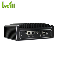 Mini PC N3022 I3 10110U Mejorado con 2*COM 6*USB Compatible con SATA RAID 0/1 Soporte de Pared VESA