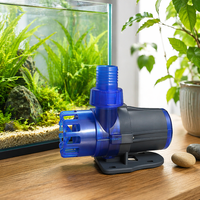 Bomba Sumergible para Agua de Mar ZKSJ Blue4000, 4000L/H, Bomba de CC Extra Silenciosa con Controlador para Tanque de Agua Salada